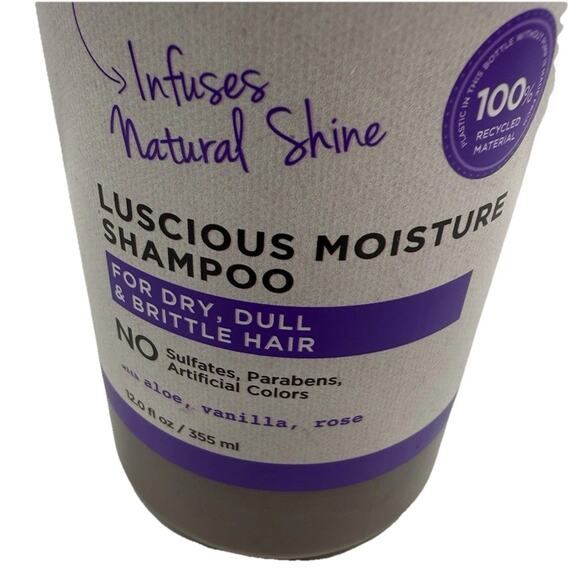 Carol's Daughter Black Vanilla Shampoo 12oz Moisture Shine For Dry Dull Hair New - Picture 3 of 7